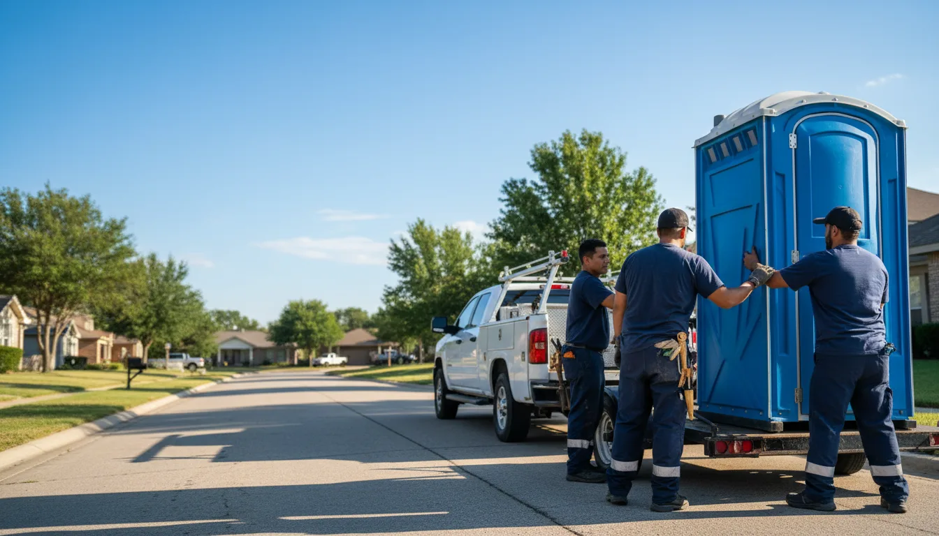 Portable Toilet Rental in Flynn, TX near me